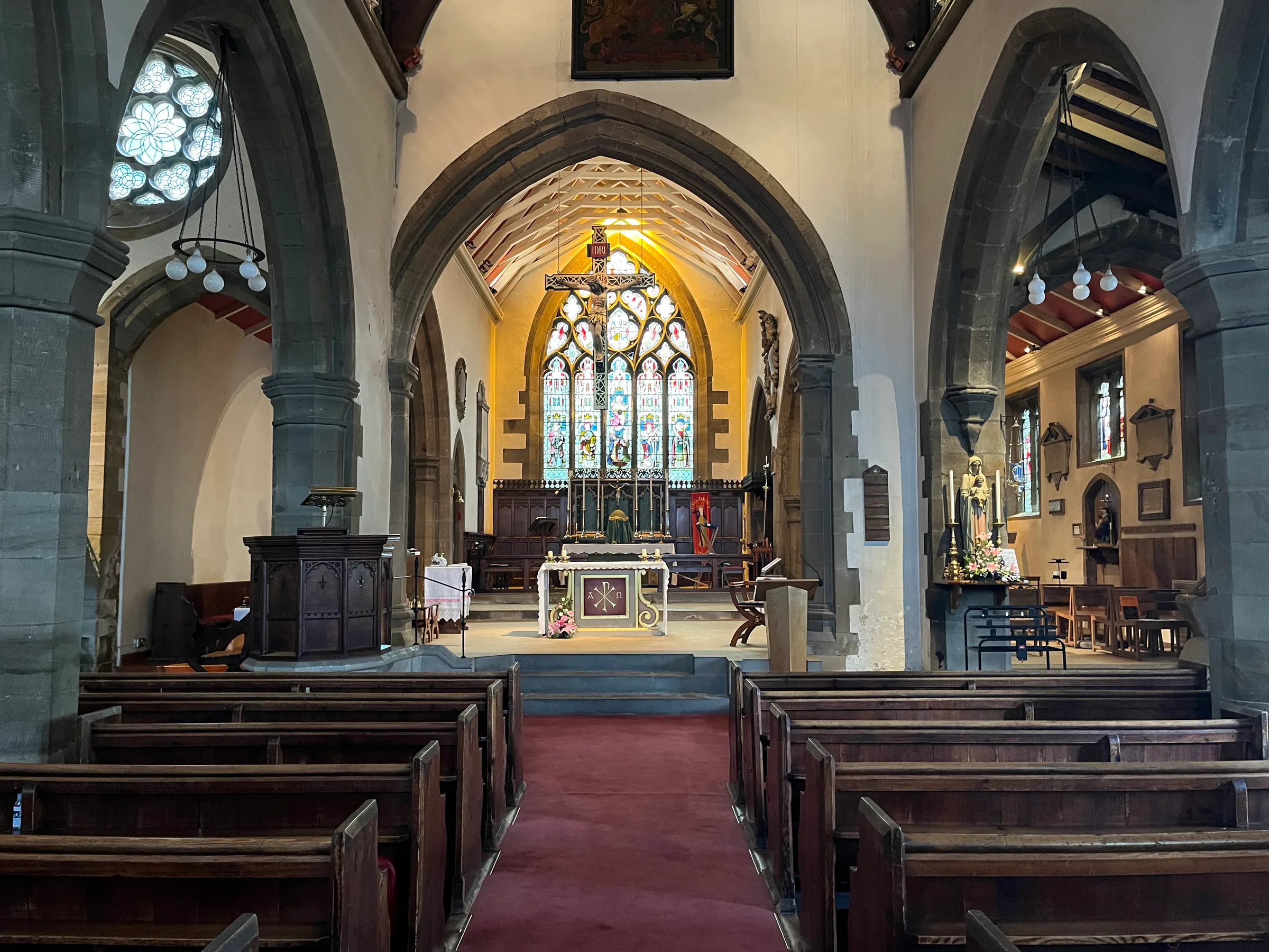 St Helen's Church, Wakefield Road, Little Hemsworth, Hemsworth, West Yorkshire, England — Photos of St Helen's Church, Hemsworth, taken on 24 September 2022., 24 September 2022