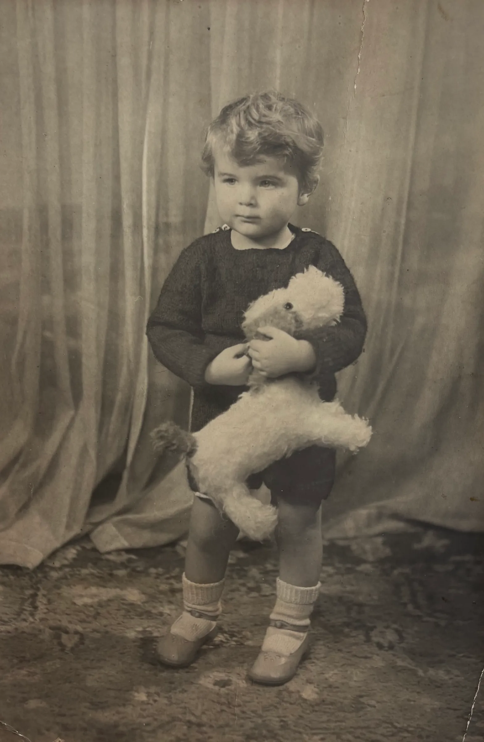 Brian Radcliffe Cary Groome 1935 – 2003 — Brian Radcliffe Cary Groome, aged 2 1/2., About 1937