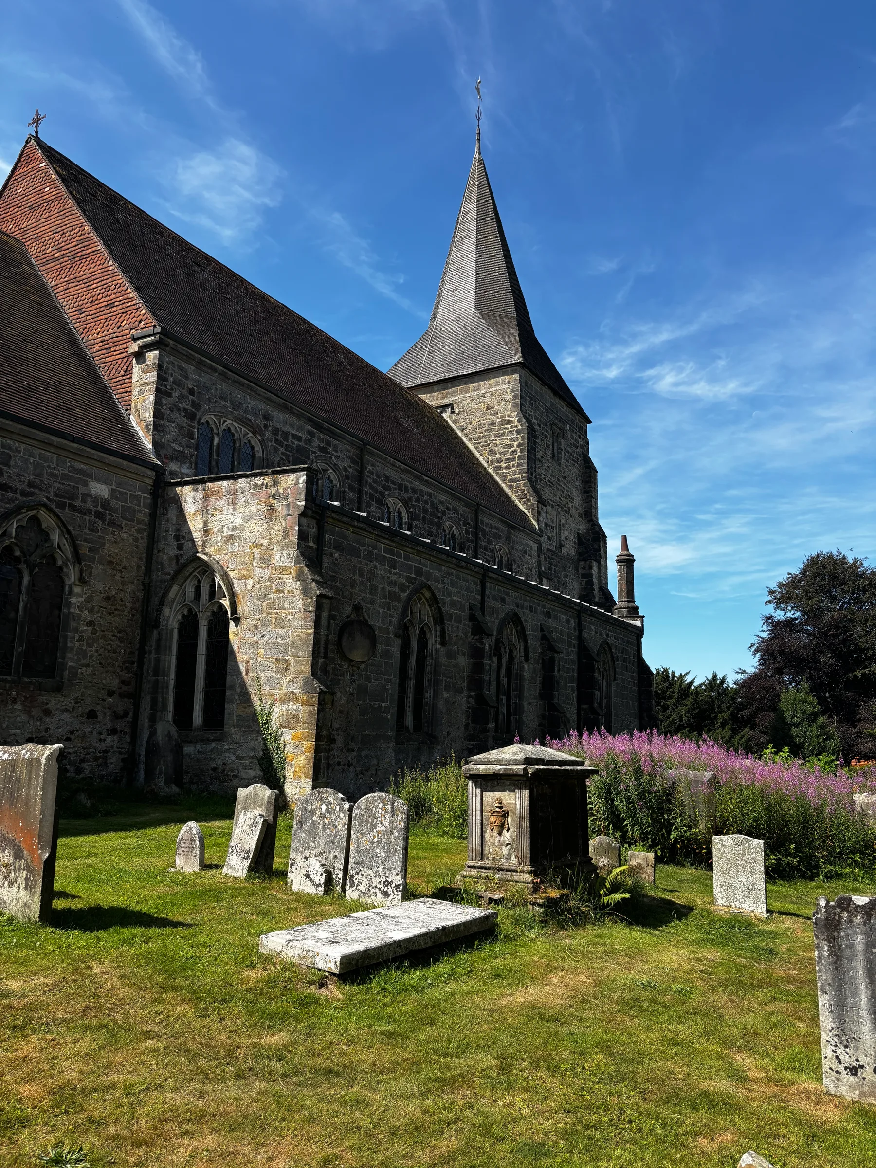 St Dunstan's Church, High Street, Mayfield and Five Ashes, Argos Hill, East Sussex, England — Photos of St Dunstan's Church, Mayfield. I visited this church because my great grandmother was buried here in 1948.…, 07 July 2026
