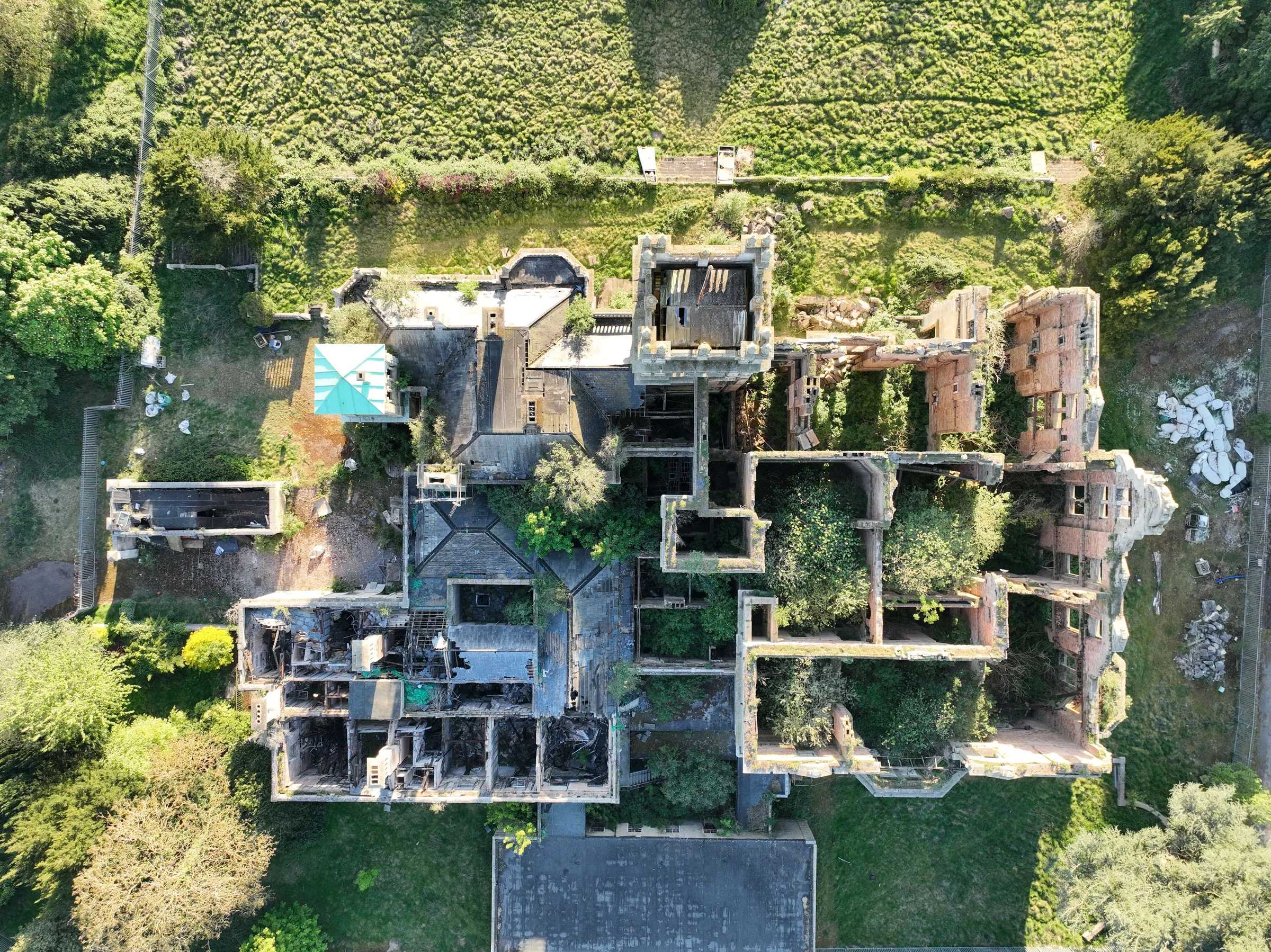 Overstone Hall, Overstone, Northampton, Northamptonshire, England — Drone photos of Overstone Hall., 30 April 2026