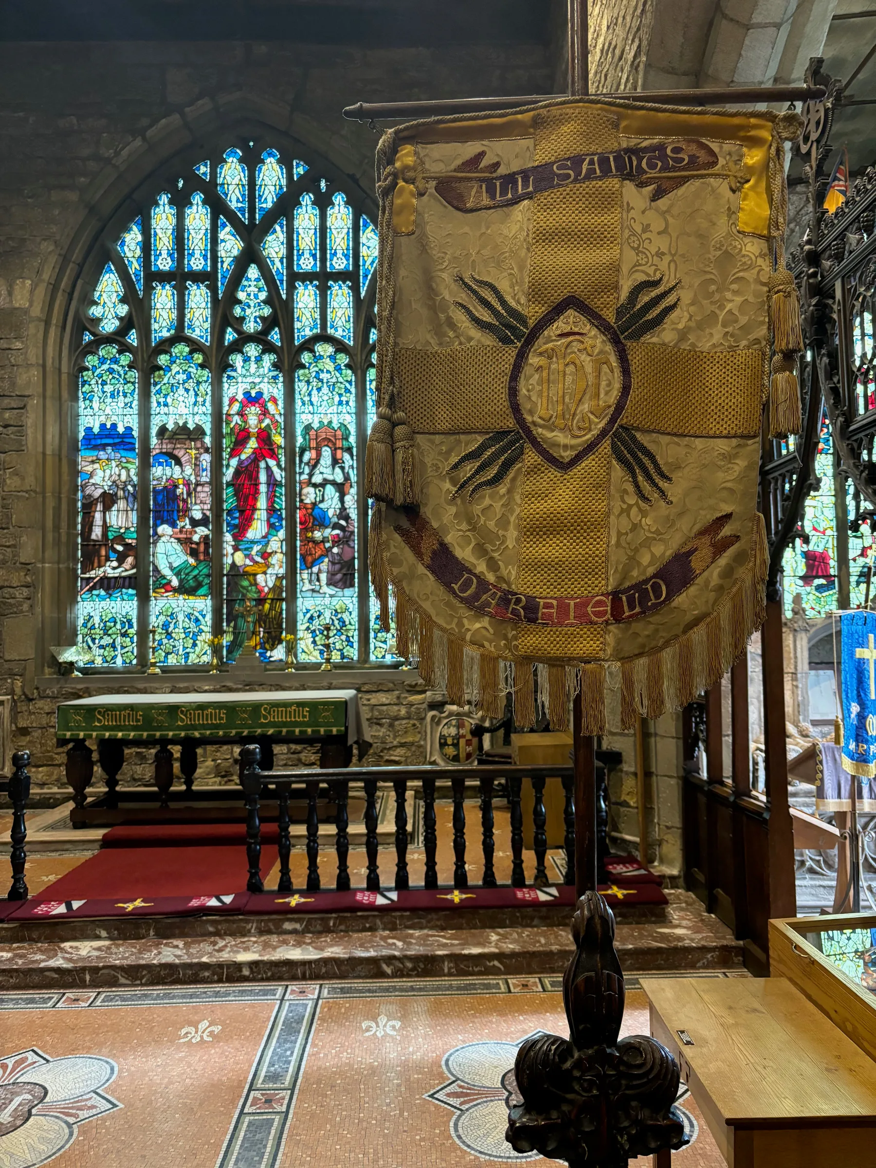 All Saints Church, Church Street, Darfield, South Yorkshire, England — Photographs of the inside of All Saints Church, Darfield. Taken on 10 February 2024., 10 February 2024