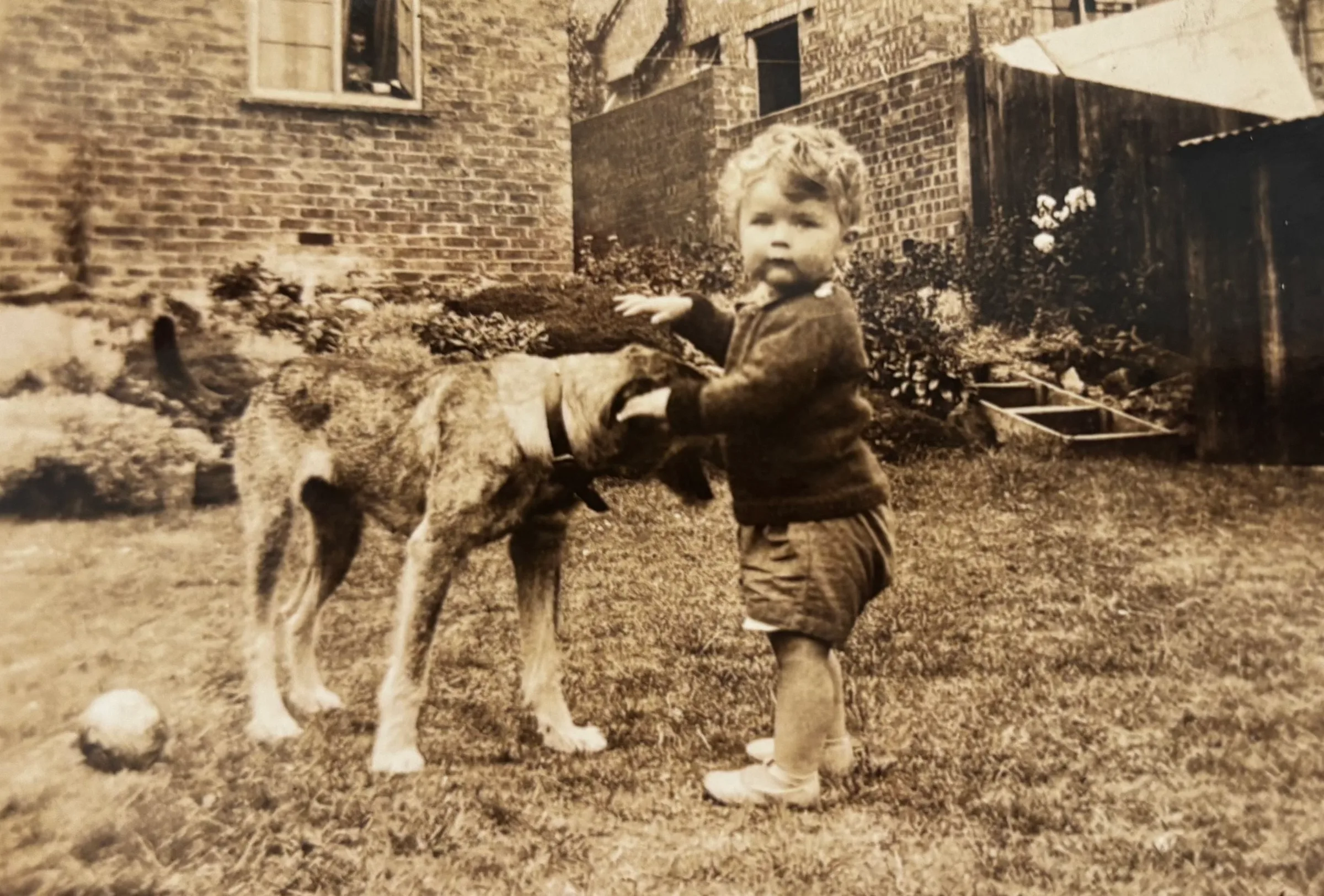 Brian Radcliffe Cary Groome 1935 – 2003, 20, Dillingburgh Road, Downside, Eastbourne, East Sussex, England — I think these photos of Brian Radcliffe Cary Groome were taken at 20 Dillingburgh Road, Eastbourne. He lived there with…, 1936-1938