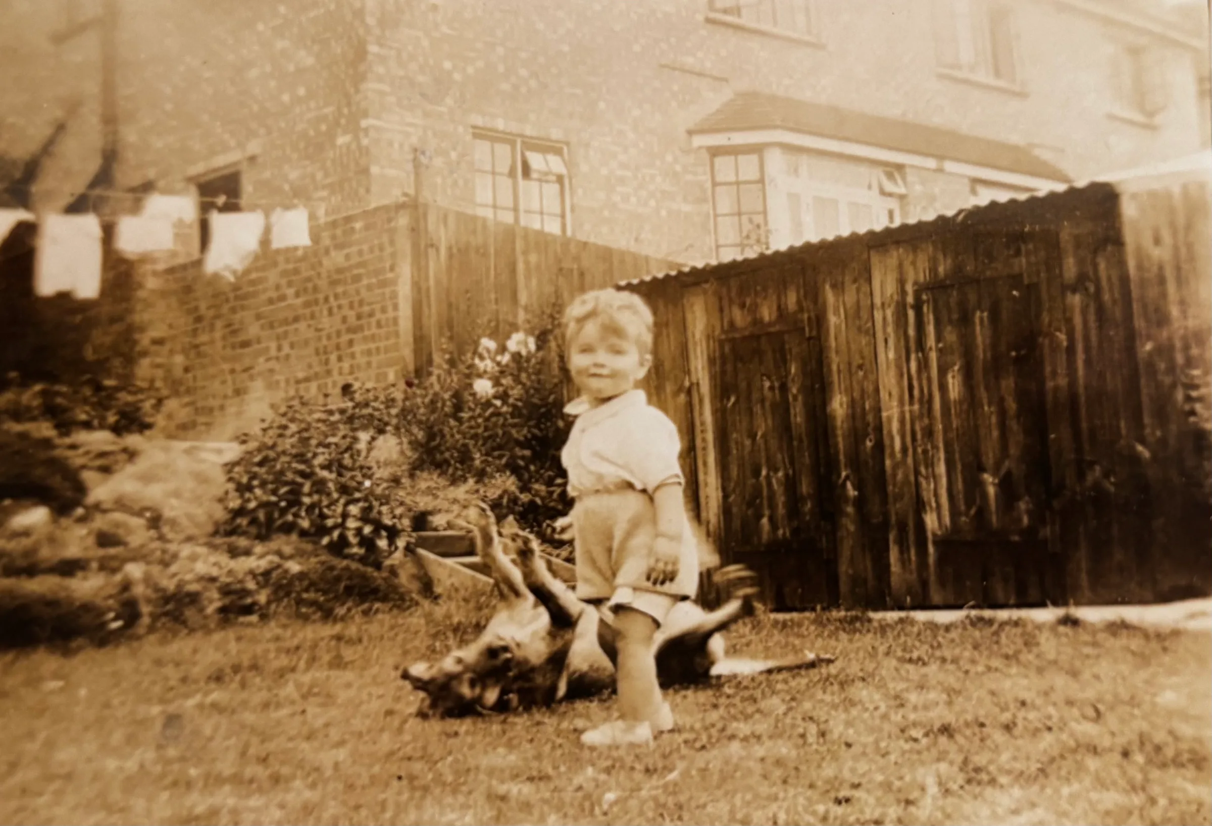 Brian Radcliffe Cary Groome 1935 – 2003, 20, Dillingburgh Road, Downside, Eastbourne, East Sussex, England — I think these photos of Brian Radcliffe Cary Groome were taken at 20 Dillingburgh Road, Eastbourne. He lived there with…, 1936-1938
