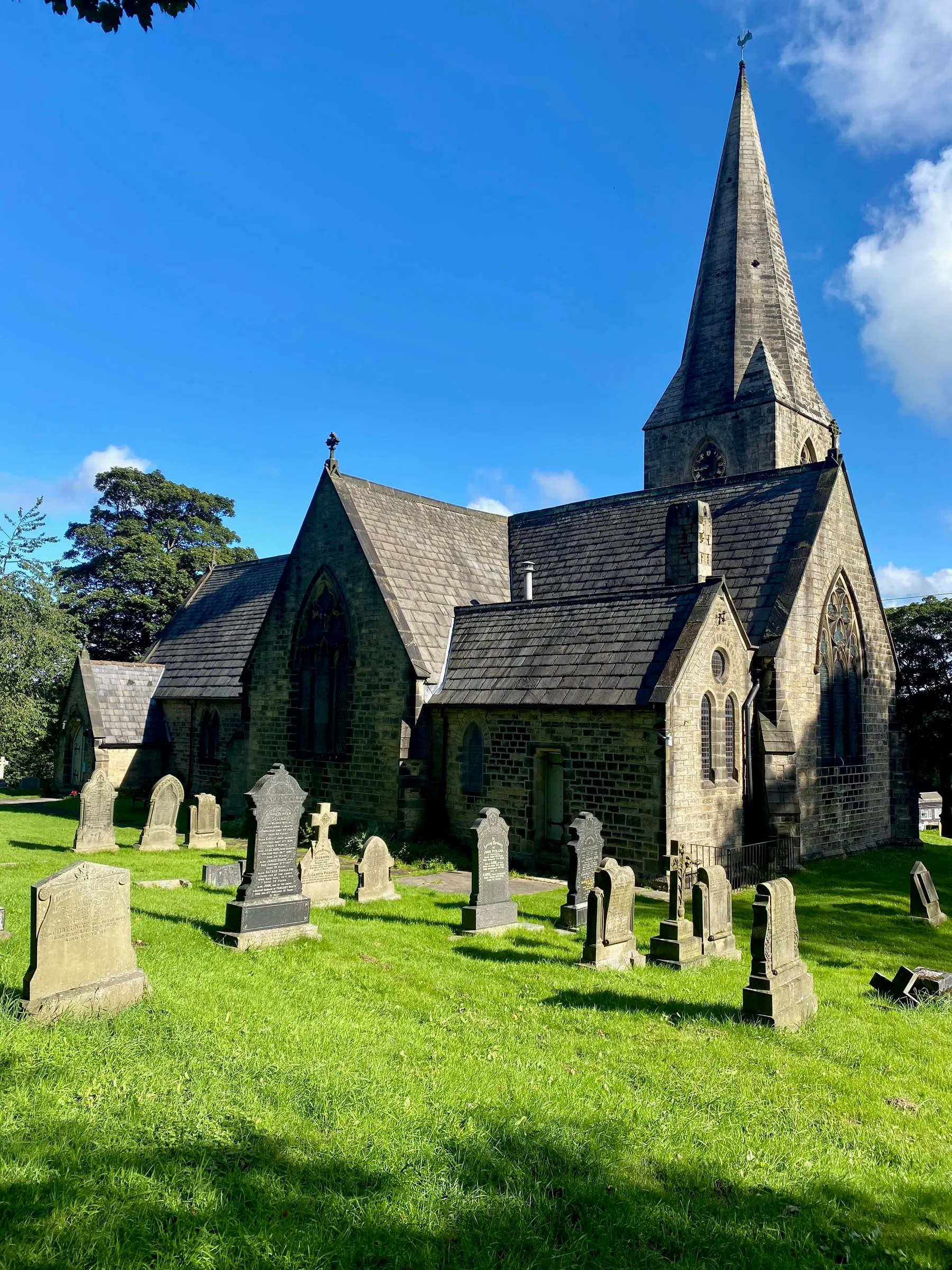 Holy Trinity Church, Kemps Way, Hepworth, West Yorkshire, England — Photographs of Holy Trinity Church, Hepworth, West Yorkshire. Taken on 30 August 2020., 30 August 2020