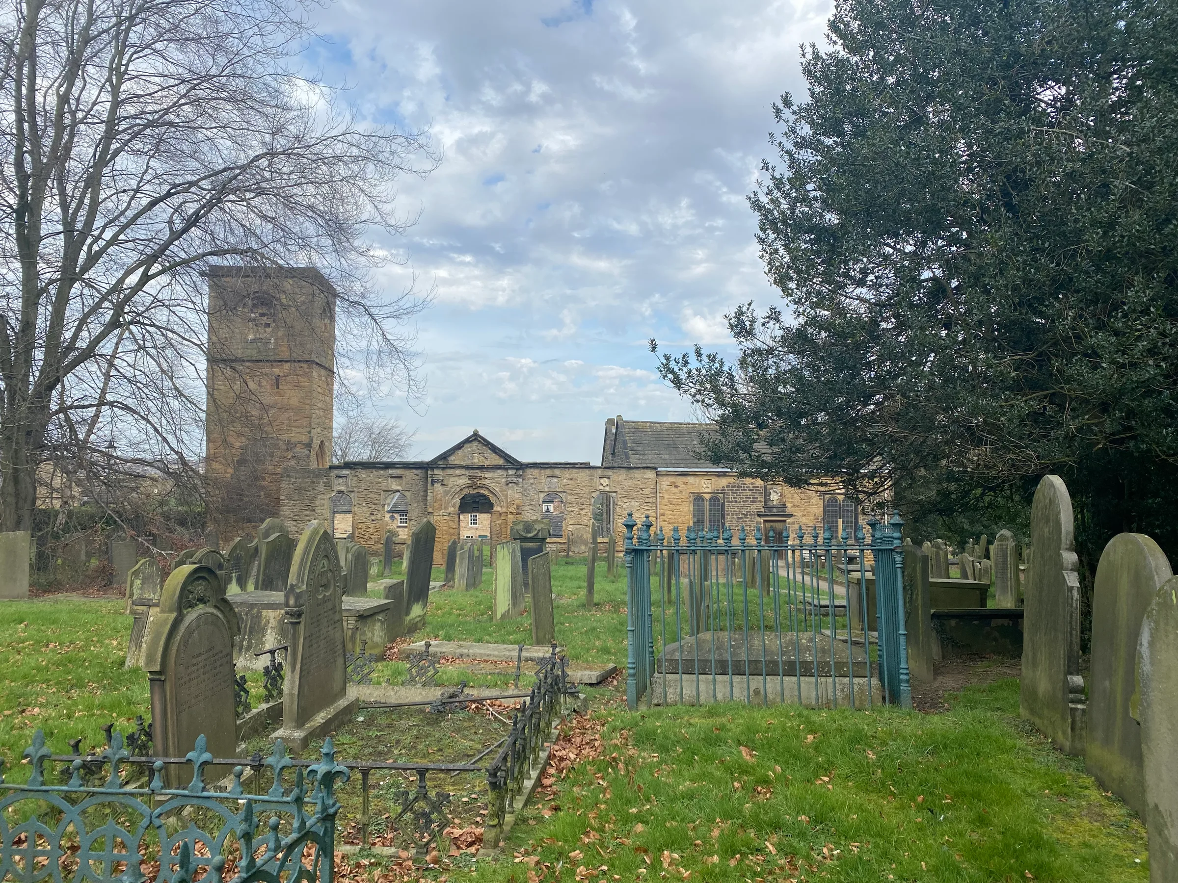 Chapelry of Wentworth, Church Field Lane, Wentworth, South Yorkshire, England — The Old Chapelry at Wentworth near Rotherham, South Yorkshire. My 6x great grandfather John Linley was buried here., 15 March 2022