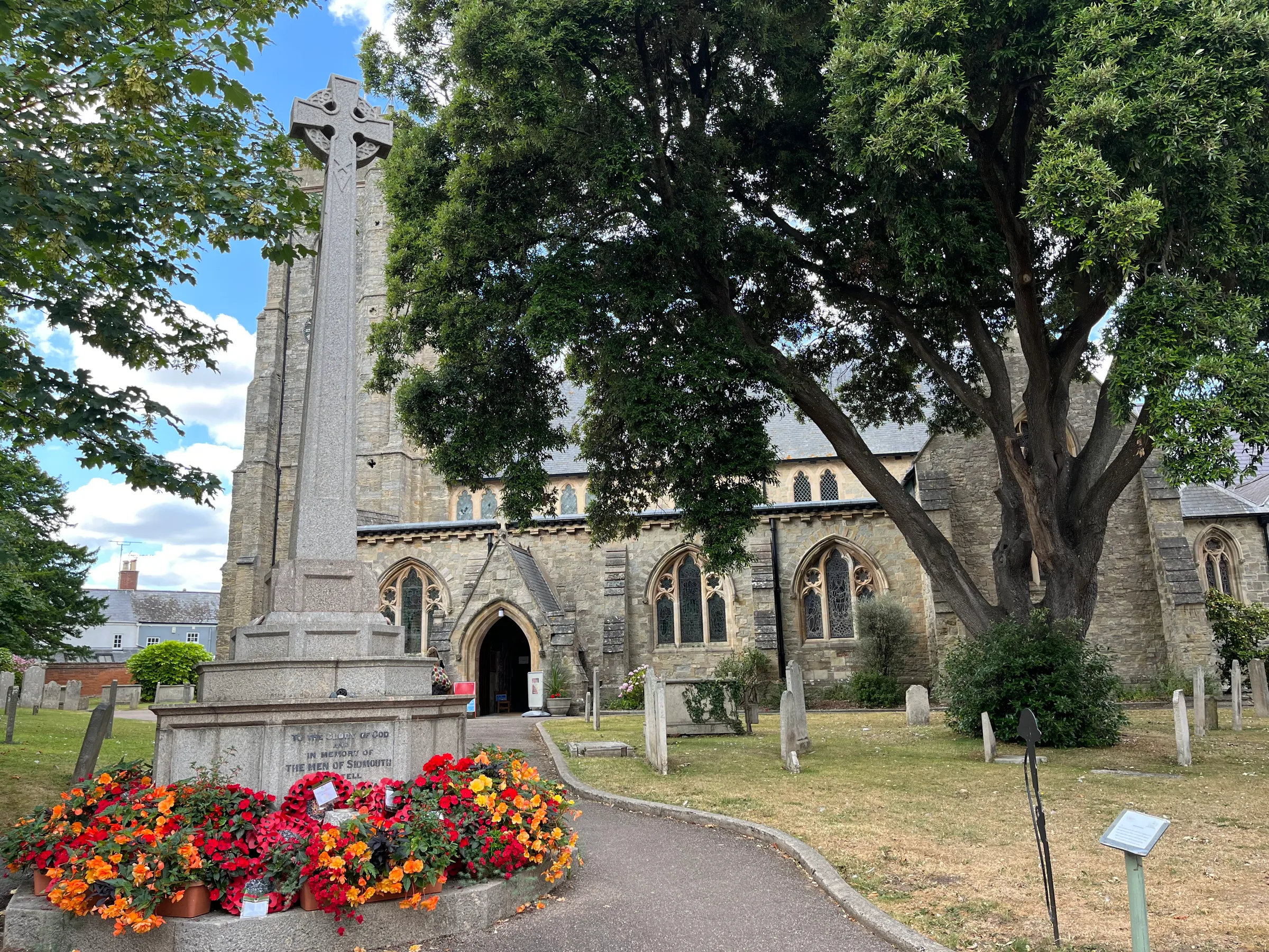St Giles and St Nicholas Church, Church Lane, Sidmouth, Devon, England — Photos of Sidmouth Parish Church from our visit on 26 July 2022., 26 July 2022