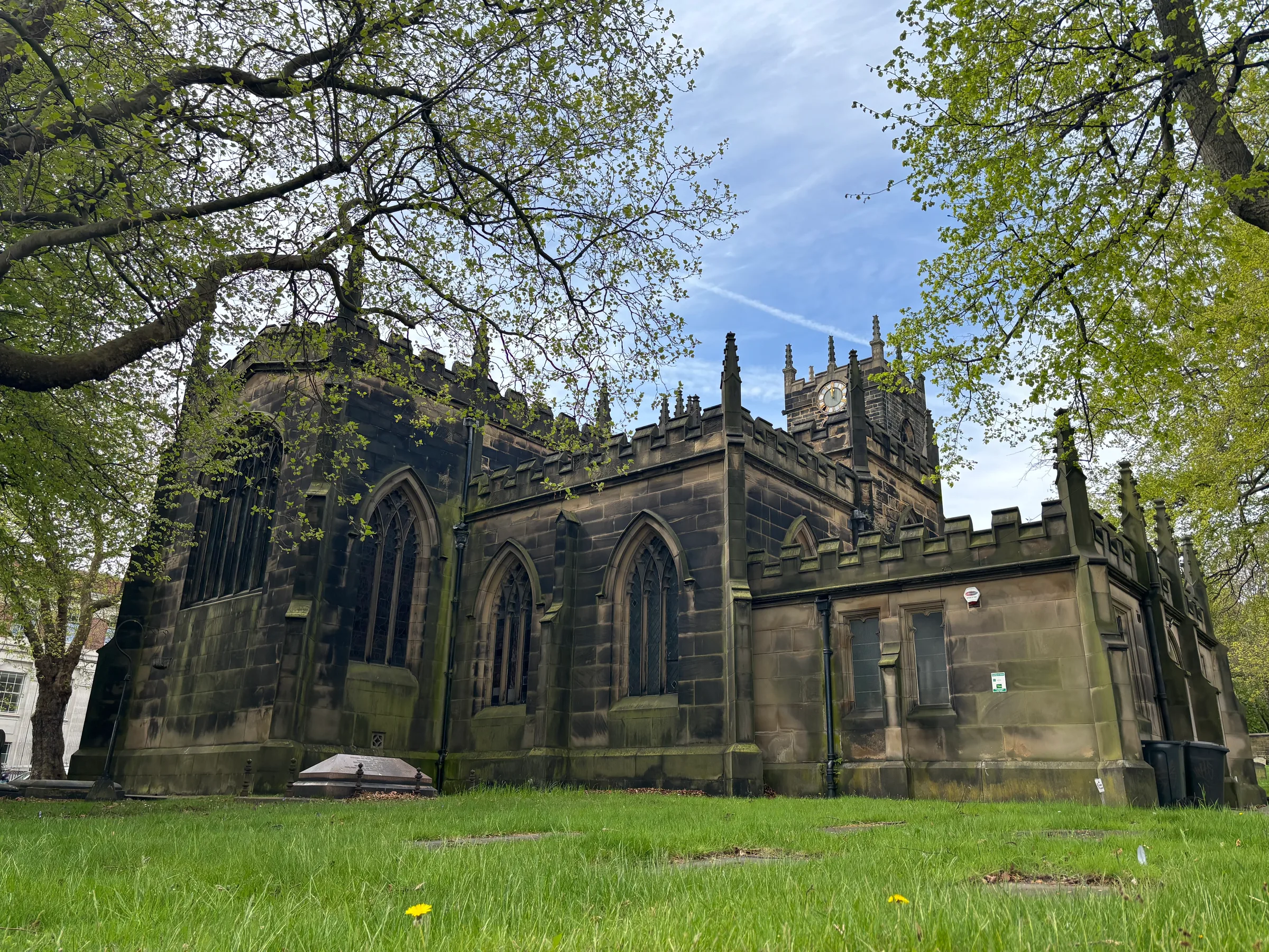 St Mary's Church, Kingstone, Barnsley, South Yorkshire, England — Photos of St Mary's Church, Barnsley. Taken by me on 28 April 2025., 28 April 2025